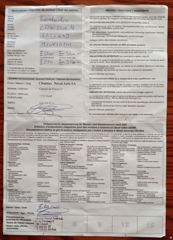 Plusieurs Moteurs inboard et hors-bord