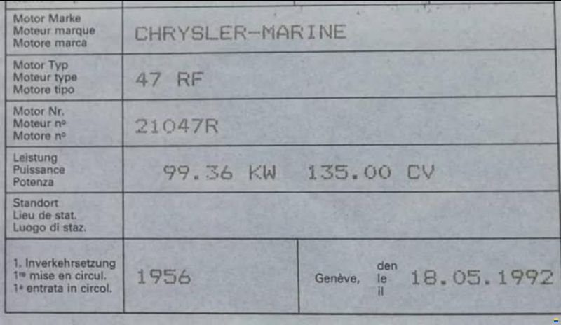 Plusieurs Moteurs inboard et hors-bord