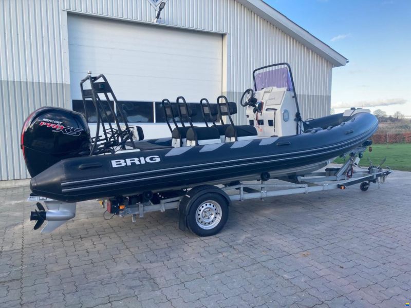 Brig Rib Grey Brig Inflatable Boats 610 Navigator RIB med F150 Mercury-EFI P, DKK 199 ...