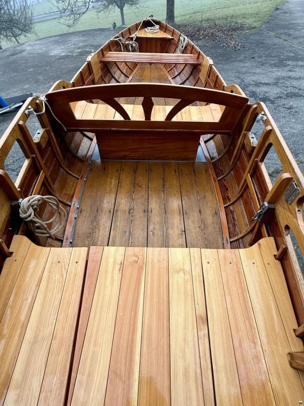 Nussbaumer Klinker Fischer- Ruderboot 1967