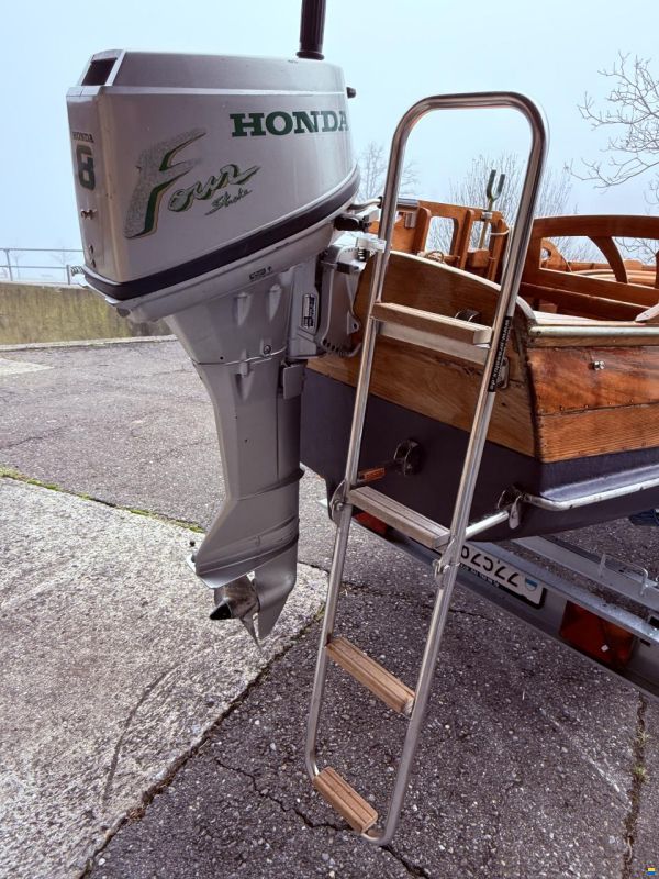 Nussbaumer Klinker Fischer- Ruderboot 1967