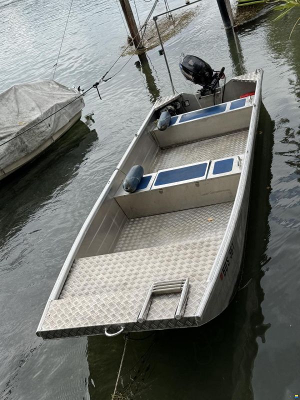 Brema Aluminium Motorboot Anglerboot Badeboot