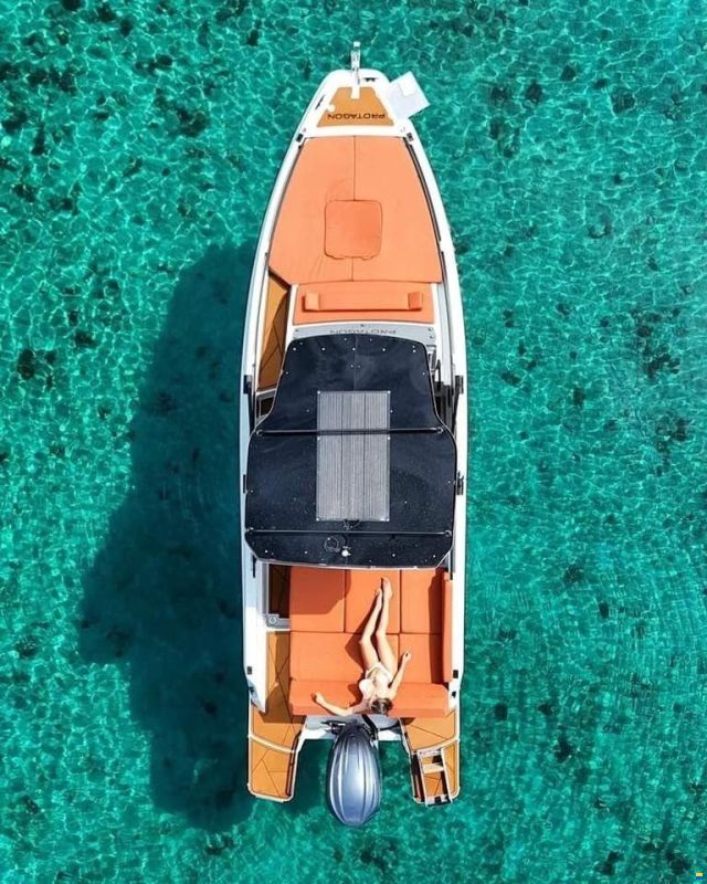 Protagon 25 SUNDECK, KABINE, YAMAHA 200PS