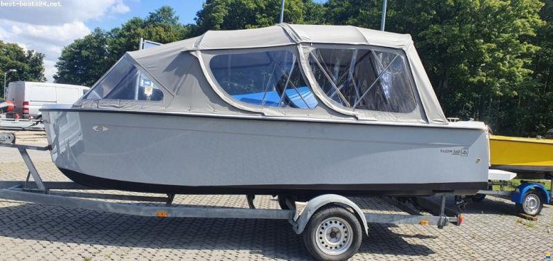 Alonsea Boats 560 mit Konsole Trailer vorhanden