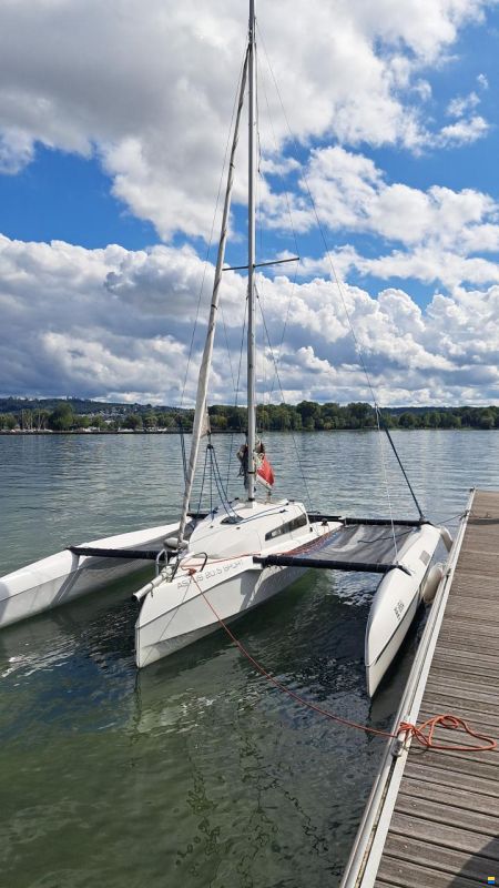 Suche Liegeplatz f&uuml;r Trimaran Segelboot