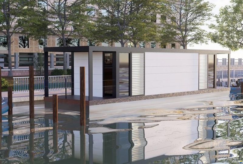 HOUSEBOAT SCHAB 12,1x3m