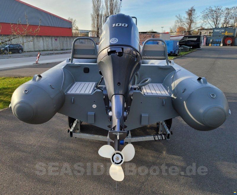 ZAR mini LUX18 RIB GREYLINE + YAMAHA 100