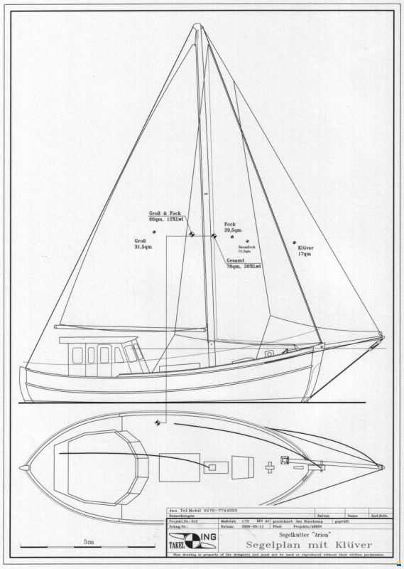 Segelkutter „Arion“