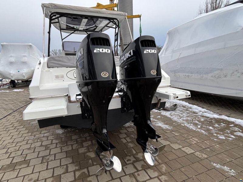 Saver 870 WA mit 2x Suzuki DF200APX, Gebraucht