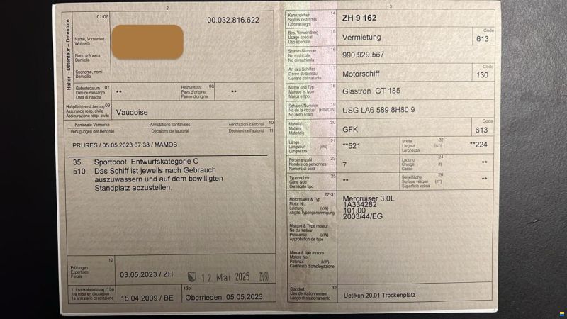 Glastron GT 185 / inkl. Trailer 1800kg