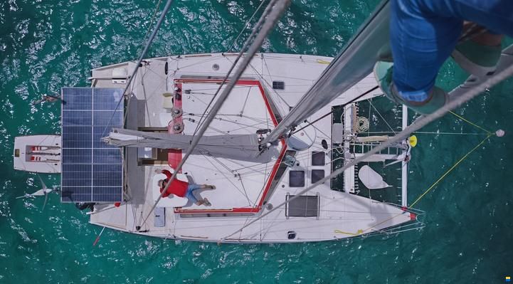 Richard Woods Mira 35 catamaran