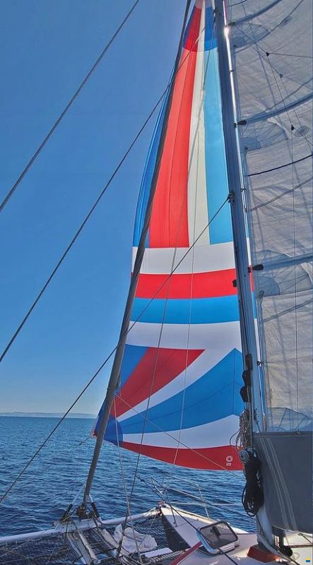 Richard Woods Mira 35 catamaran