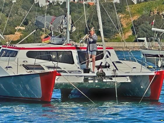 Richard Woods Mira 35 catamaran