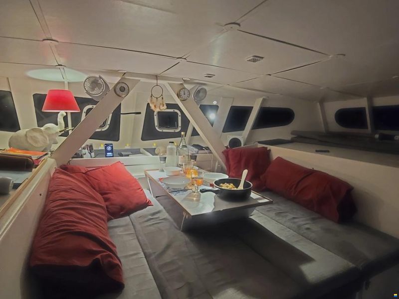 Richard Woods Mira 35 catamaran