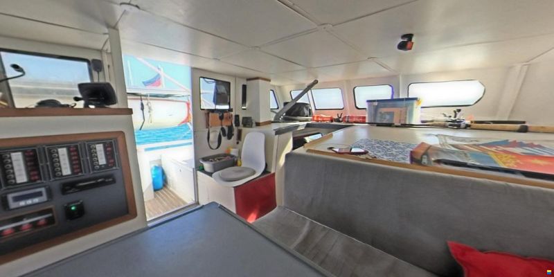 Richard Woods Mira 35 catamaran