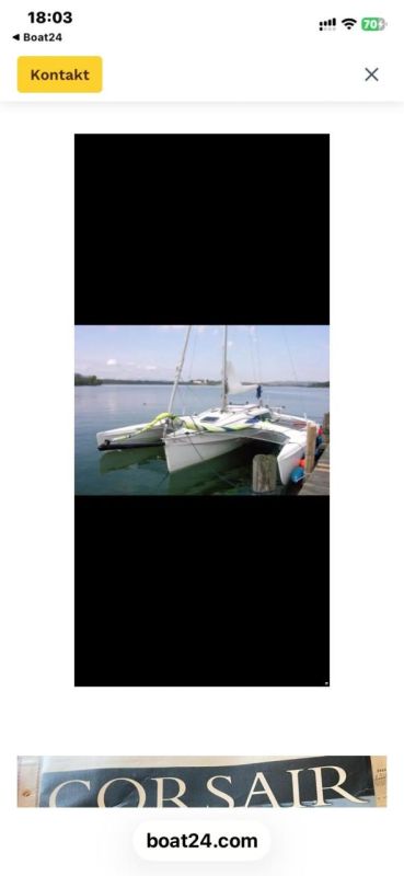 Corsair trailerbarer Trimaran, 2,5m Trailer- und