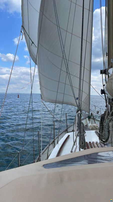De Vries Weltumsegler Ketch Cortenstahl