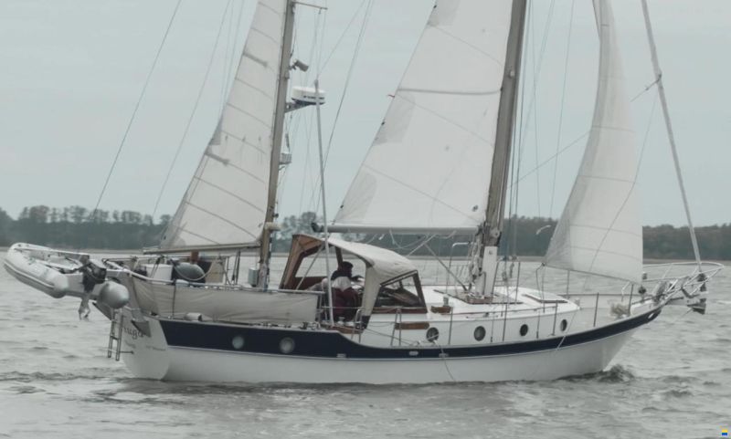 De Vries Weltumsegler Ketch Cortenstahl