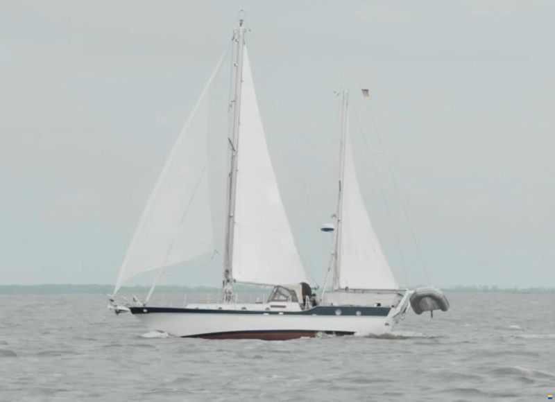 De Vries Weltumsegler Ketch Cortenstahl