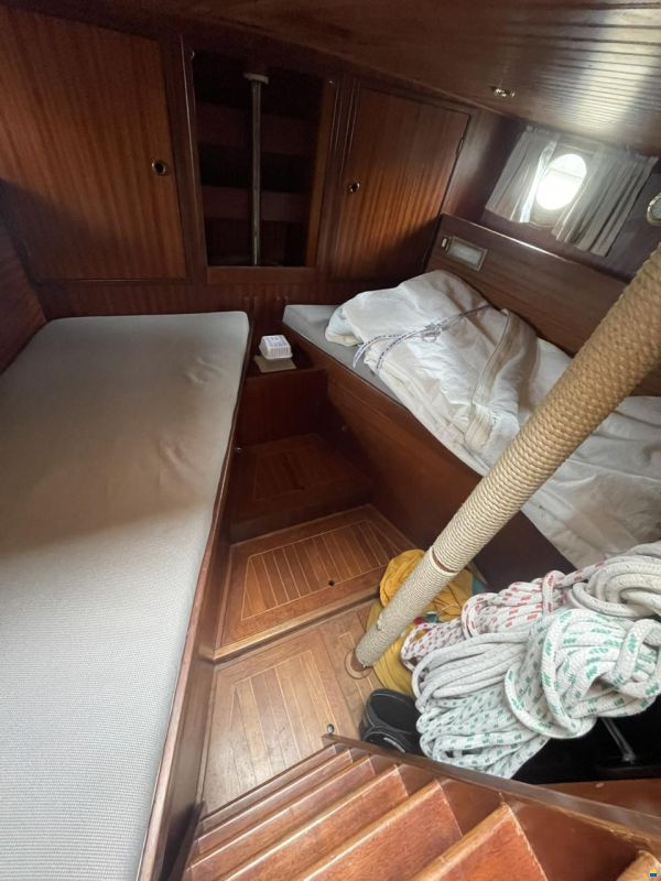 De Vries Weltumsegler Ketch Cortenstahl