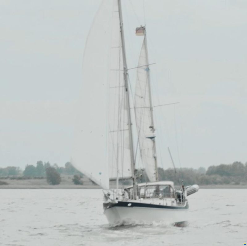 De Vries Weltumsegler Ketch Cortenstahl