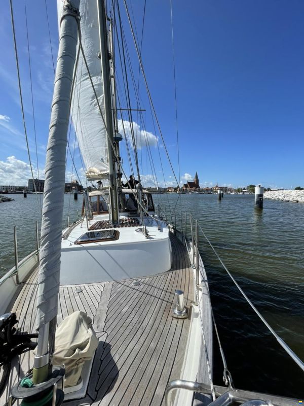 De Vries Weltumsegler Ketch Cortenstahl