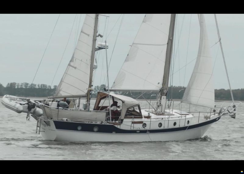 De Vries Weltumsegler Ketch Cortenstahl