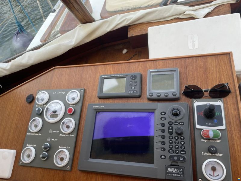 De Vries Weltumsegler Ketch Cortenstahl