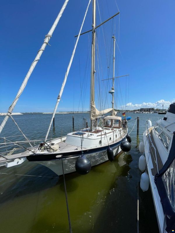 De Vries Weltumsegler Ketch Cortenstahl