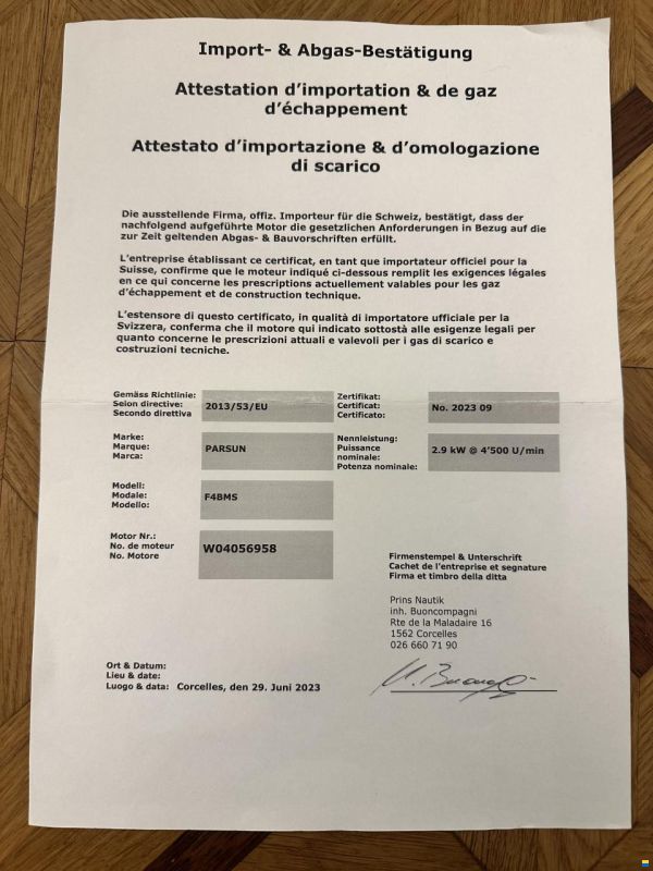 Zodiac Yachtline 310 R