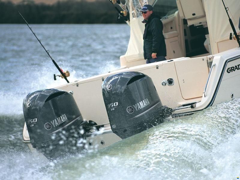 Yamaha F350AETX V8 EFI