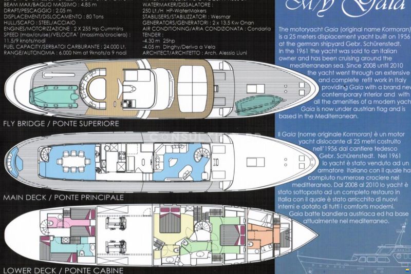Schurenstedt Gebr. Schurenstedt Motor Yacht Gaia