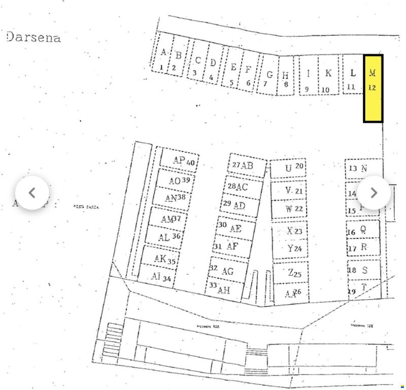 Posteggio barca ampio a Paradiso