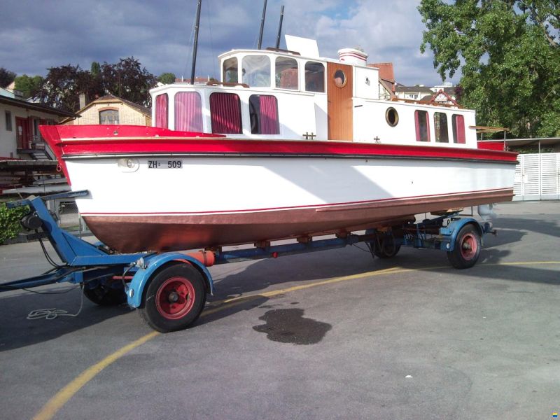 Waser Oldtimer Motorboot