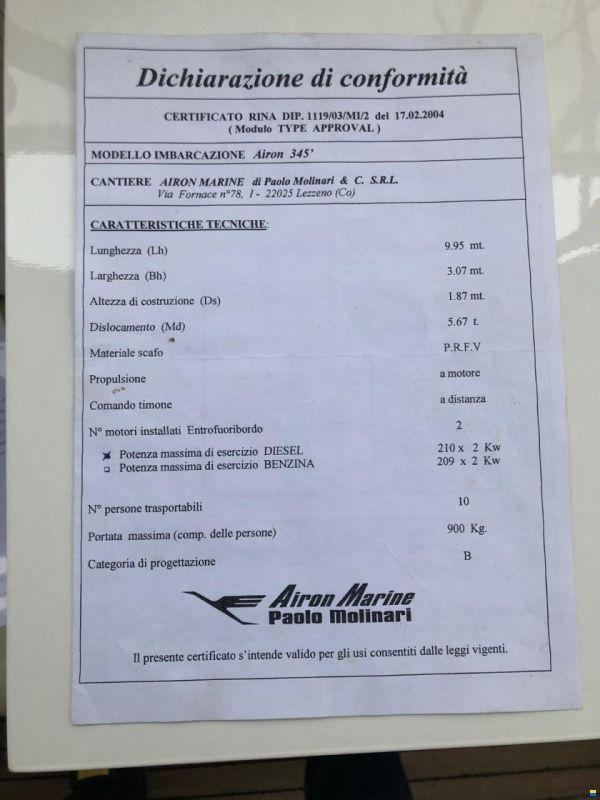 Airon Marine Marine 345