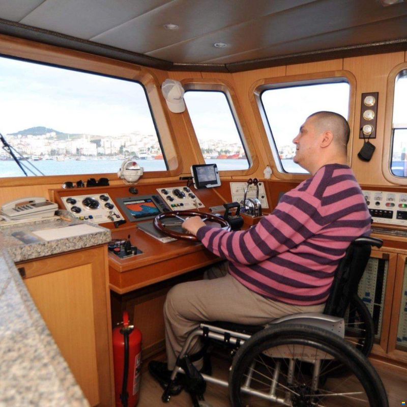 Specially designed to be operated by per