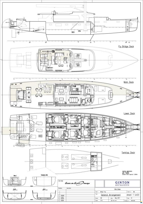 Mengi Yay 40 m Custom Motorsailer
