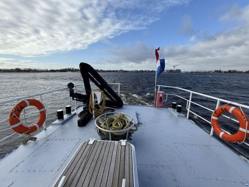 Ex-Patrouille Vaartuig Varend Woonschip