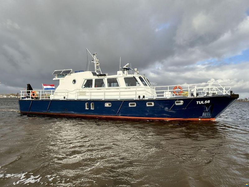 Ex-Patrouille Vaartuig Varend Woonschip