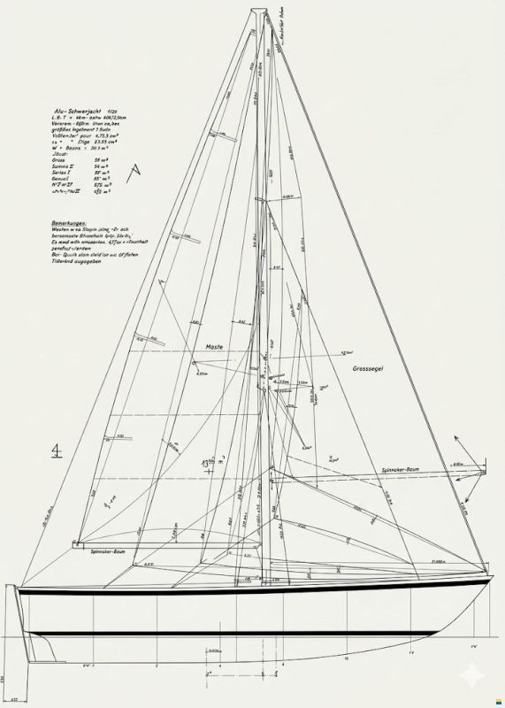 Alu-Hub-Kielschwert-Yacht, Feltz-Design