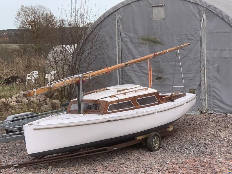 20er Jollenkreuzer Stahl Segelboot, Stah