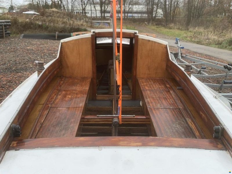 20er Jollenkreuzer Stahl Segelboot, Stah