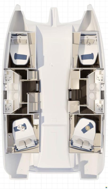 Fountaine Pajot 41 Quatuor