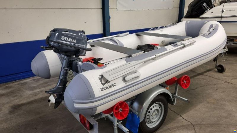 Zodiac Cadet 350ALU met Yamaha F6 en trailer (z