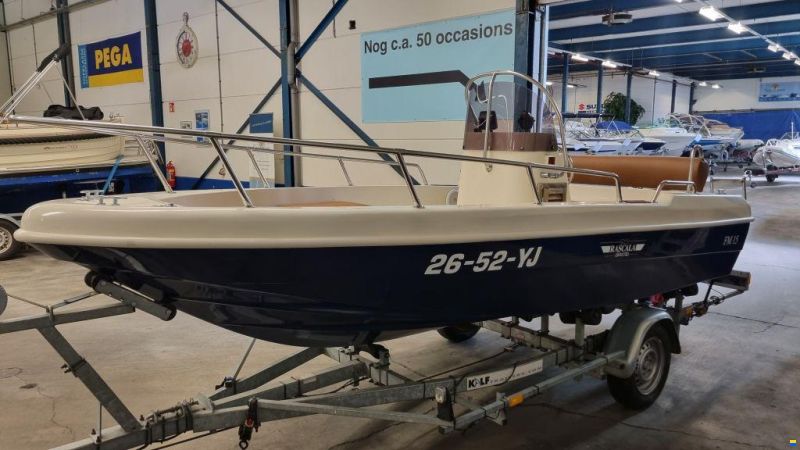 Rascala FM 15 met 40pk 4-takt EFI en trailer (zé