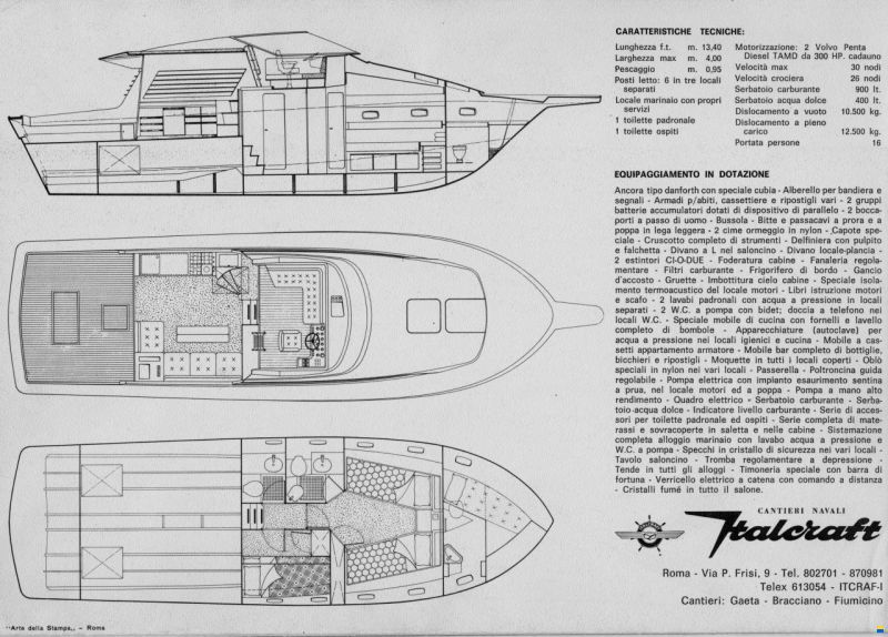 Italcraft Xespada 43 Mediterraneo