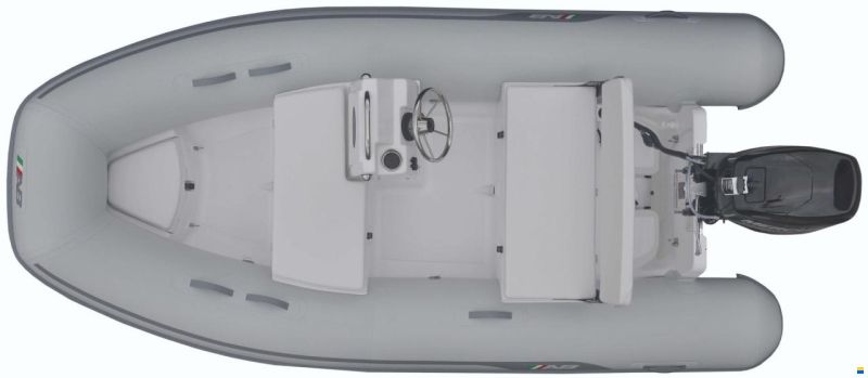 AB RIB Mares 12 VSX - Hypalon Light grey