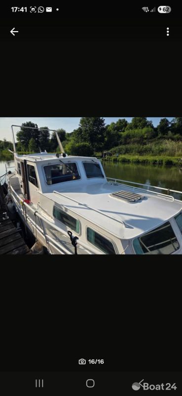 Stahlschiff 9,70 m Baujahr 1978 für Bast