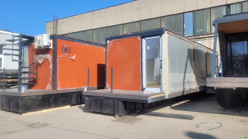 Shiptech Houseboat SCHAB CLUB 12x6m
