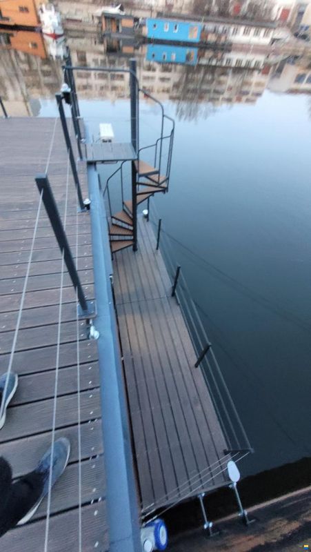 Shiptech Houseboat SCHAB CLUB 12x6m